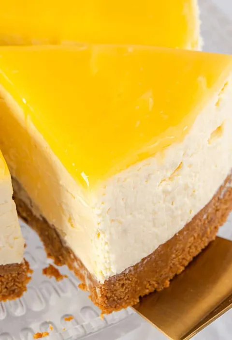 Nigella Lawson No Bake Lemon Curd Cheesecake